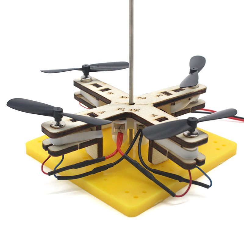 Kids Toys Helicopter - Eğlenceli Kendin Yap Drone Modeli Çocuk