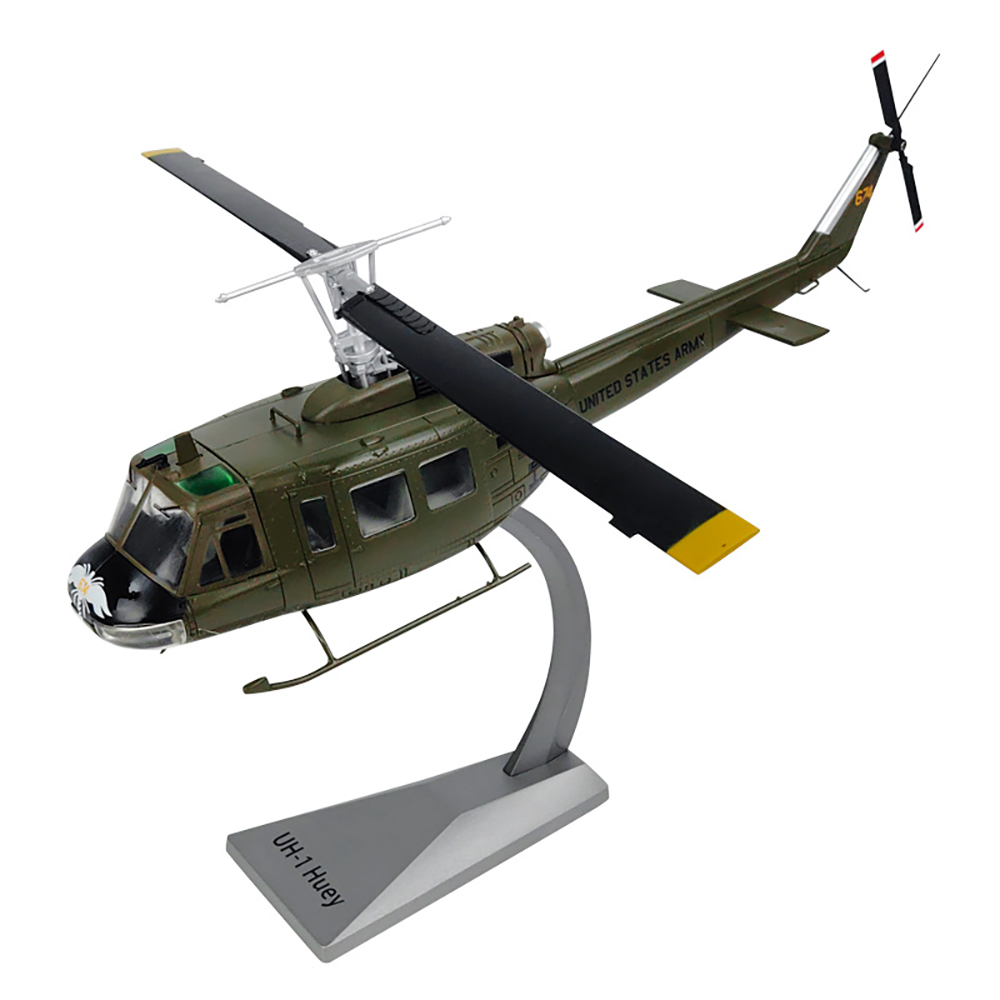 Kids Toys Helicopter - 1/48 ölçekli alaşım taşıma helikopter UH-1