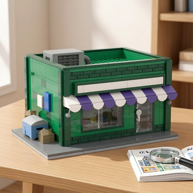 Kids Toys Shop - Yapı Taşları MOC Modüler Mini Sokak