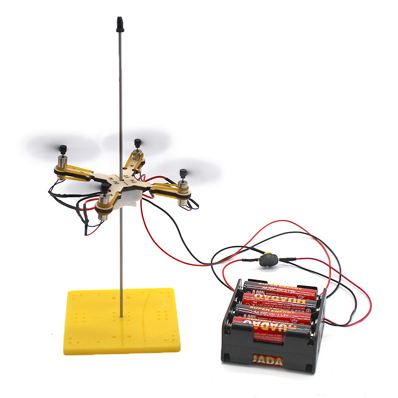 Kids Toys Helicopter - 1 adet DIY Drone modeli çocuk