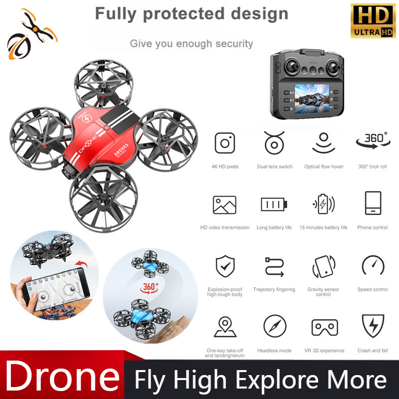 Kids Toys Helicopter - YENI Mini Drone 812PRO meslek HD