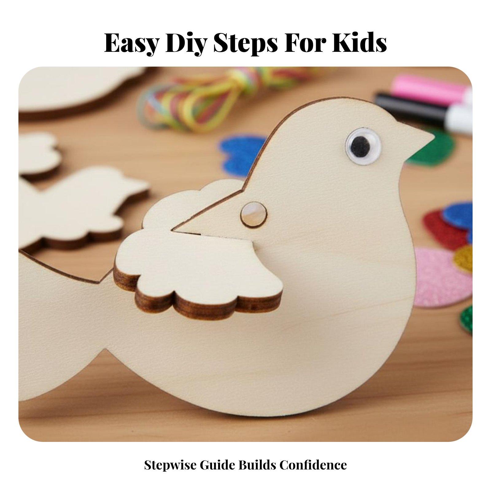 Ahşap Kuş Süsü DIY El İşi Seti - Wooden Puzzle Kids incelemesi ve fiyatı
