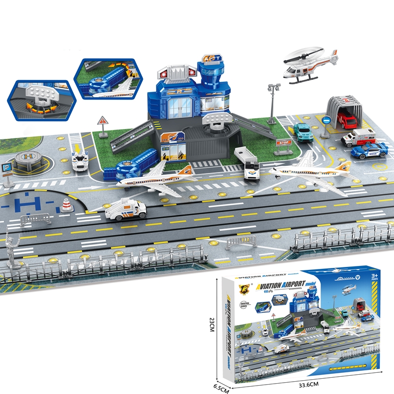 Çocuklar için Havaalanı Sahne  - Kids Toys Helicopter incelemesi ve fiyatı