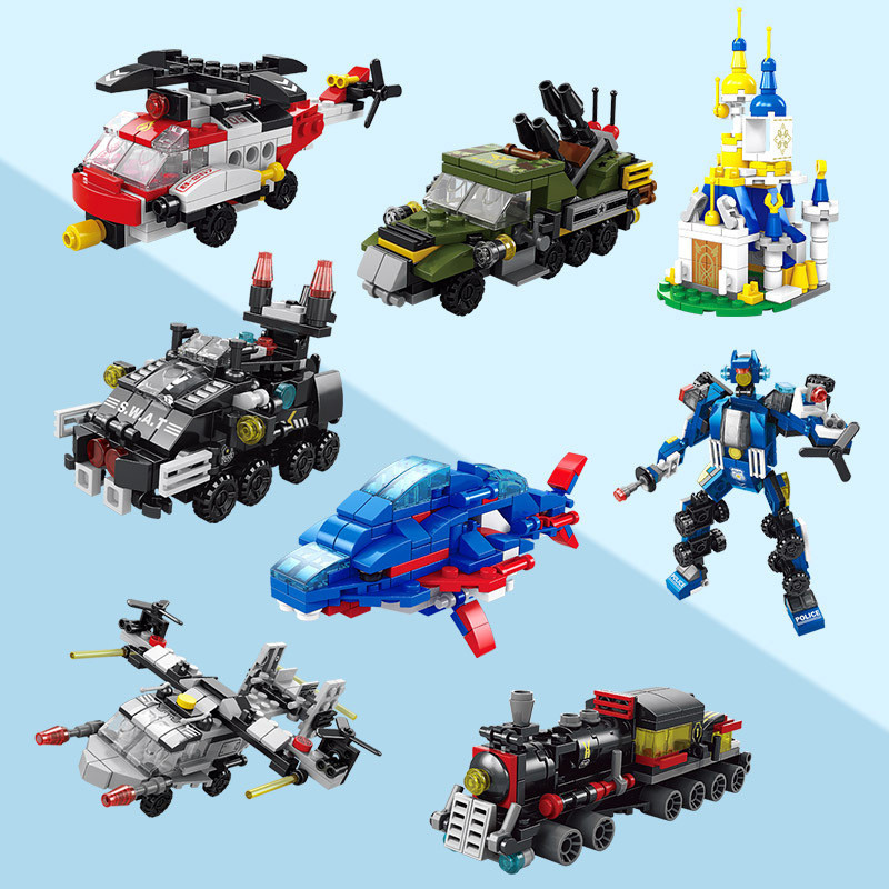 6 IN 1 Şehir Mühendisliği Arab - Kids Toys Helicopter incelemesi ve fiyatı