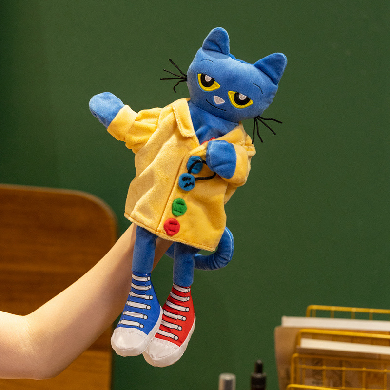 20-40 cm Pete The Cat El Kukla - Kids Toys Under $20 incelemesi ve fiyatı