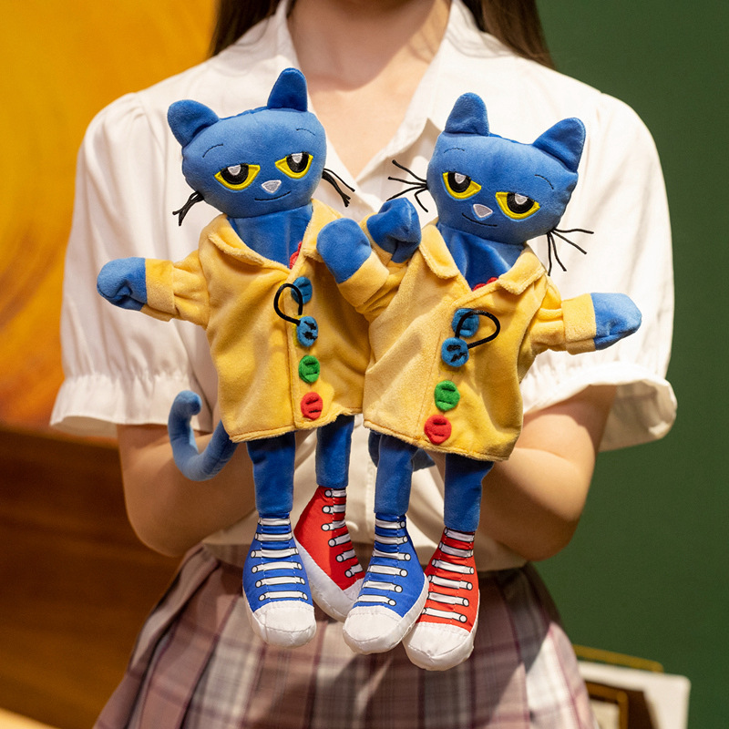 20-40 cm Pete The Cat El Kukla - Kids Toys Under $20 incelemesi ve fiyatı