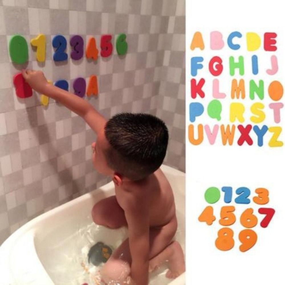 36 adet Etiket Oyunu Yüzme Oyu - Bath Letter Number Foam incelemesi ve fiyatı