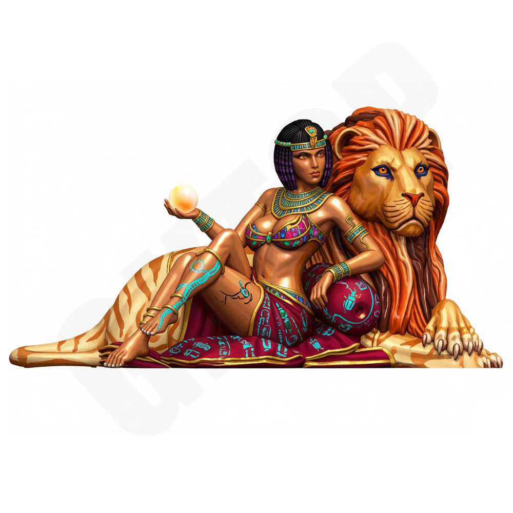 1/24 Antik Mısır Bayan Aslan M - Kids Toys Sale incelemesi ve fiyatı