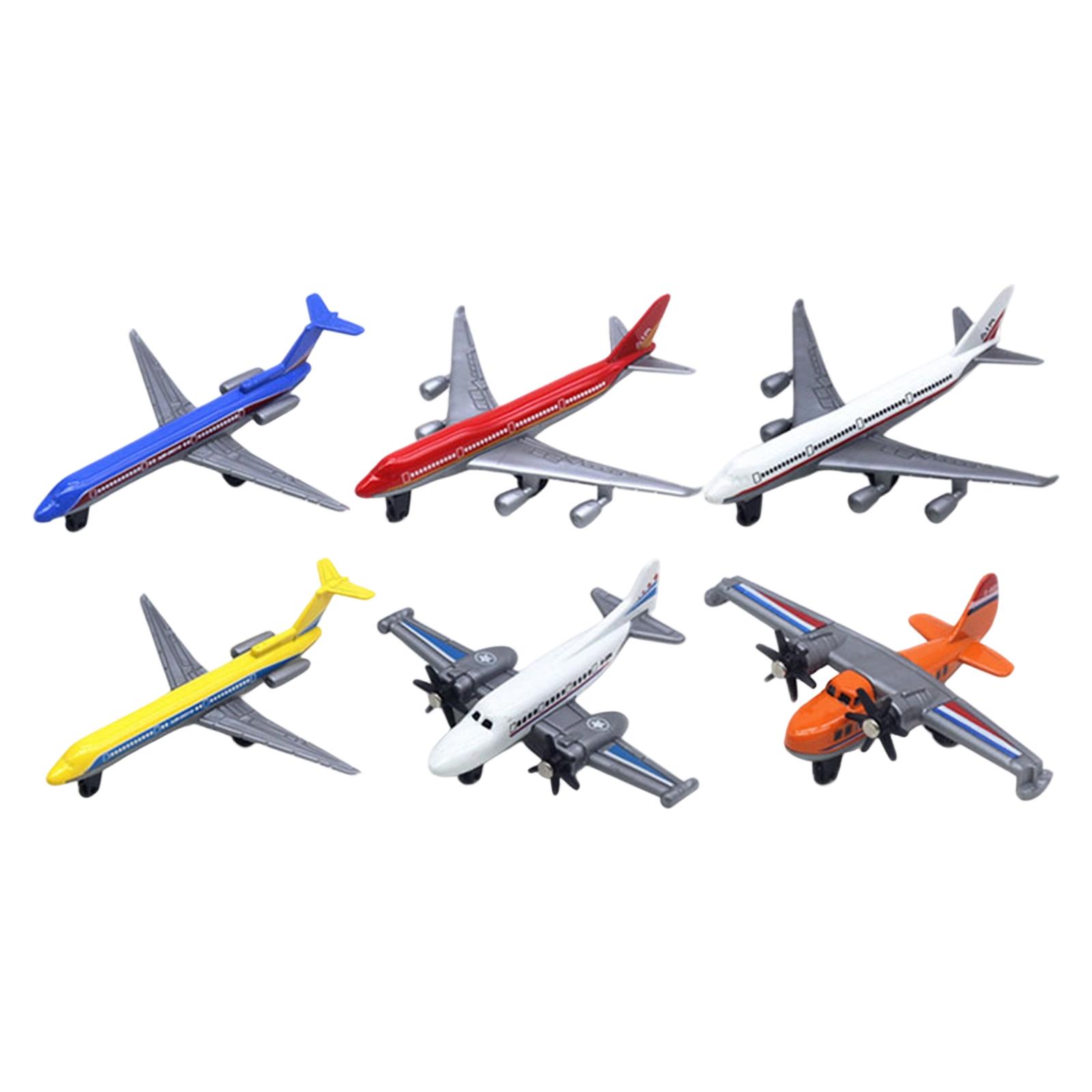 6 Adet Alaşım Metal Uçak Model - Kids Toys Shop incelemesi ve fiyatı