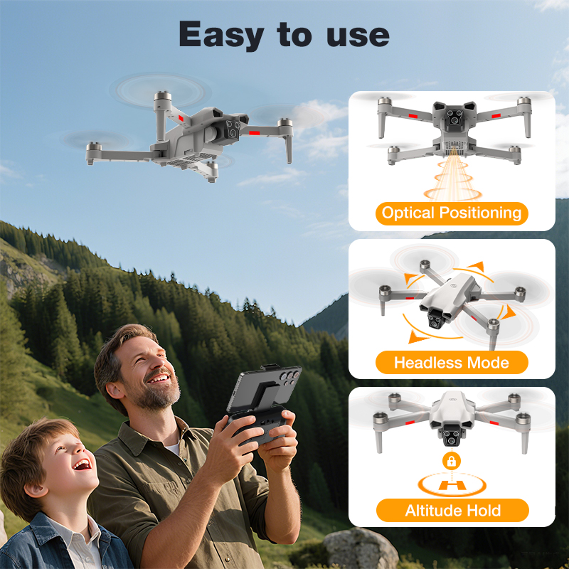 YENİ Sıcak L017 Pro Drone Fırç - Kids Toys Helicopter incelemesi ve fiyatı